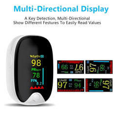 Digital Fingertip Pulse Oximeter – SpO2 & Heart Rate Monitor