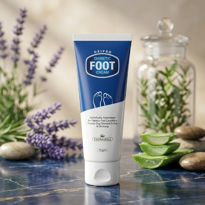 Oxipro Diabetic Foot Cream 75g | Repairs Dry, Cracked & Itchy Feet